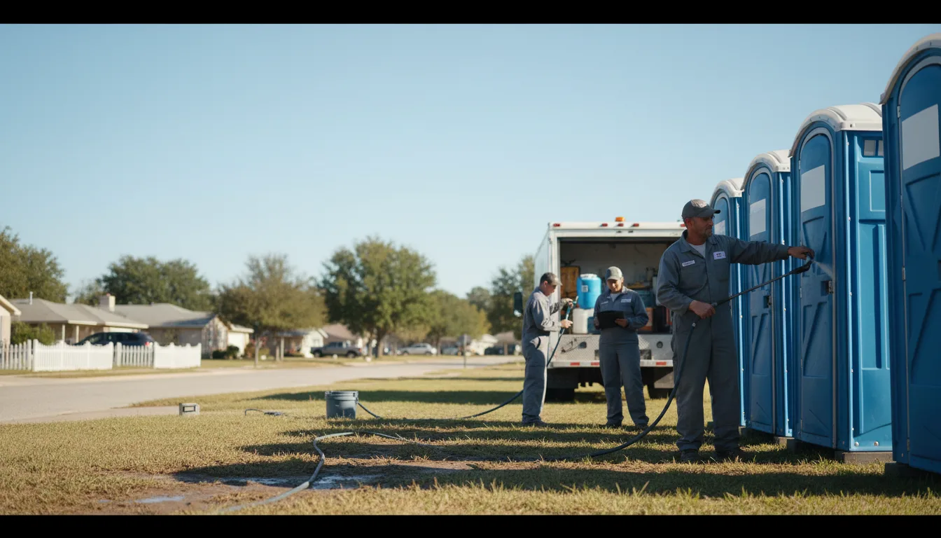 Long-Term Portable Toilet Rental in Bruington, VA near me